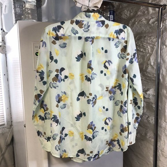 Banana Republic Floral Button Down Shirt - Multicolor - Picture 8 of 10